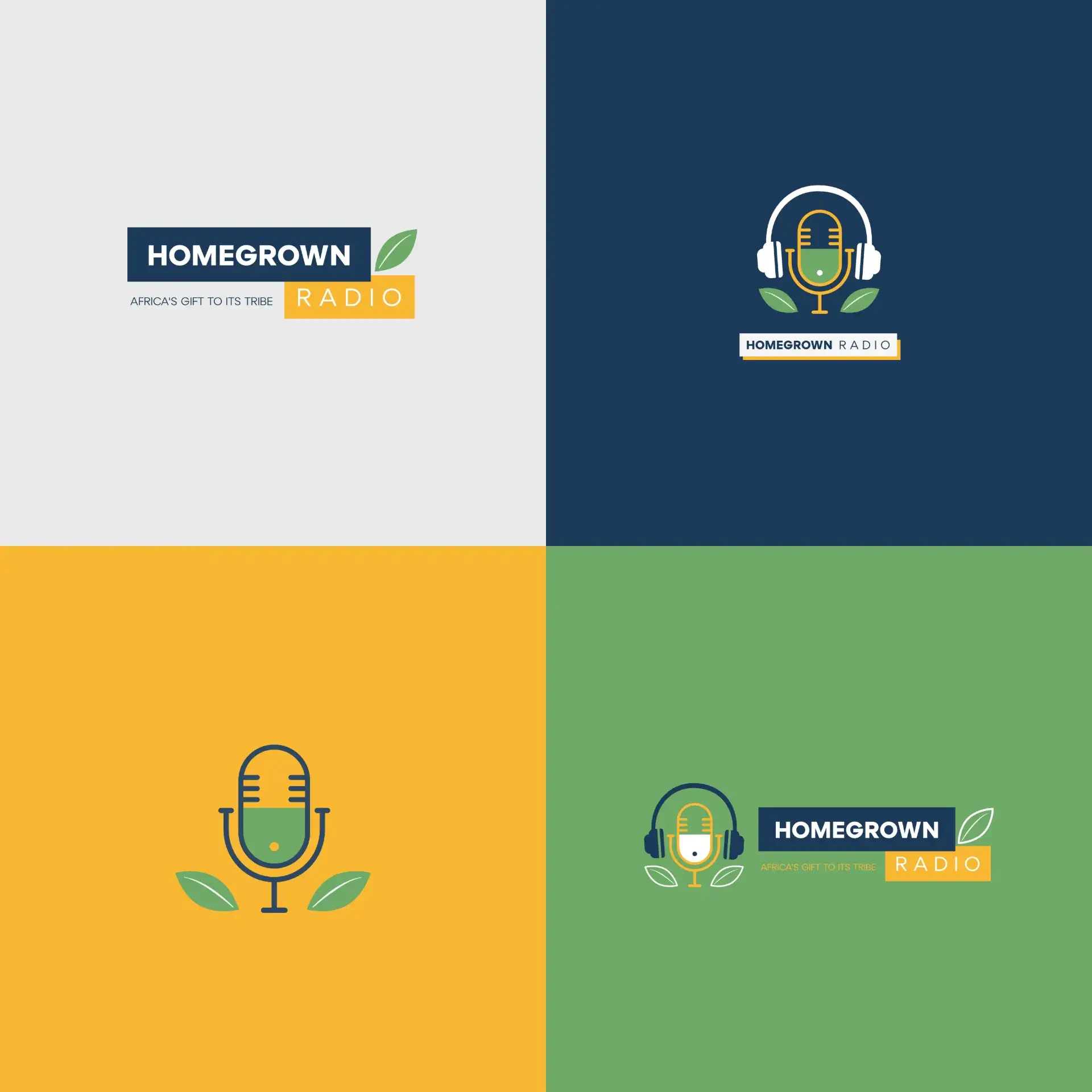 Homegrown Podcast Brand Tiles